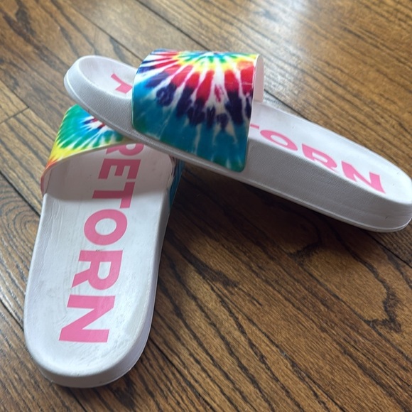 Euc! Tretorn Tie-dye Slides size 8 - Picture 4 of 6
